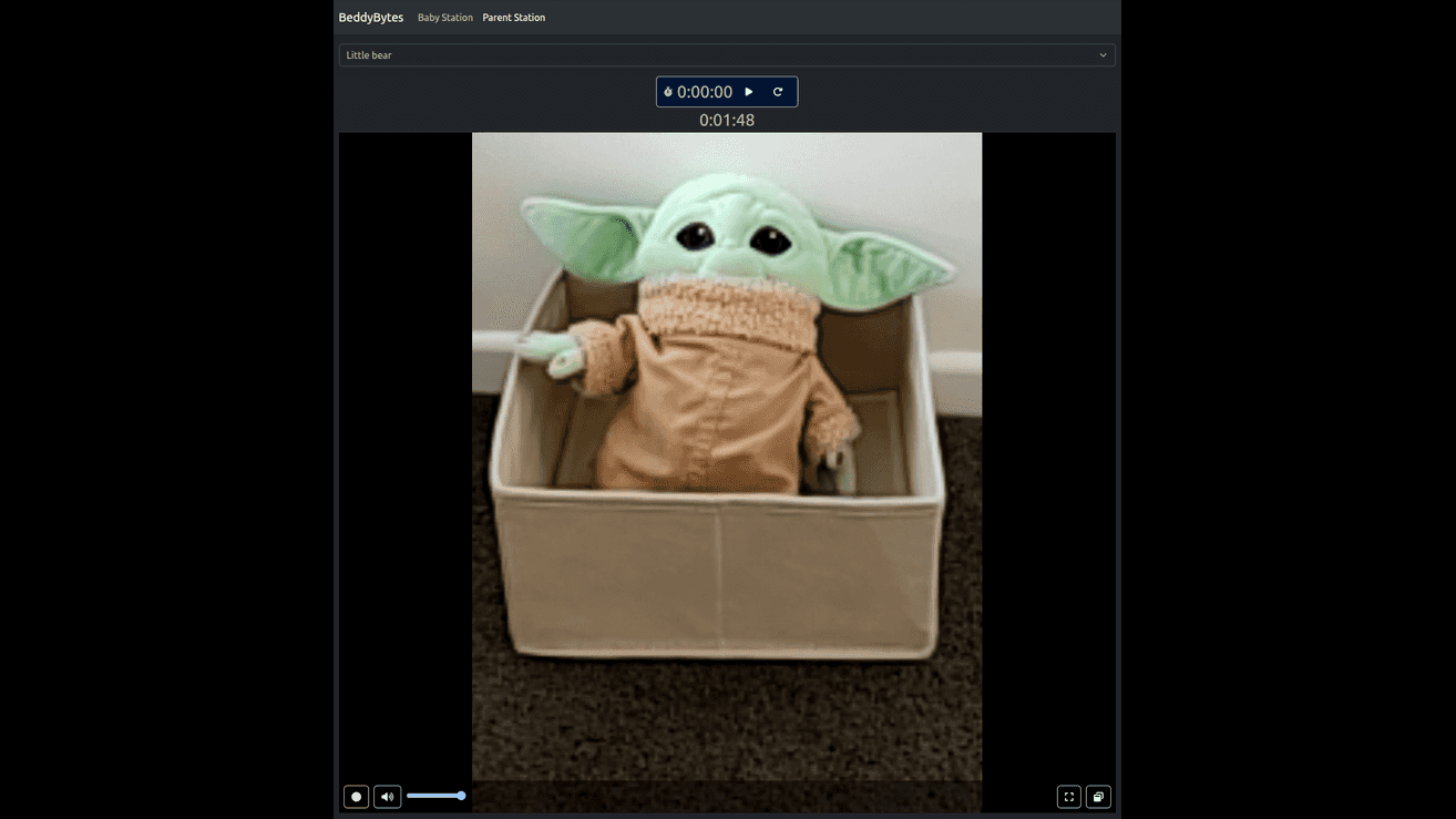 baby monitor recording